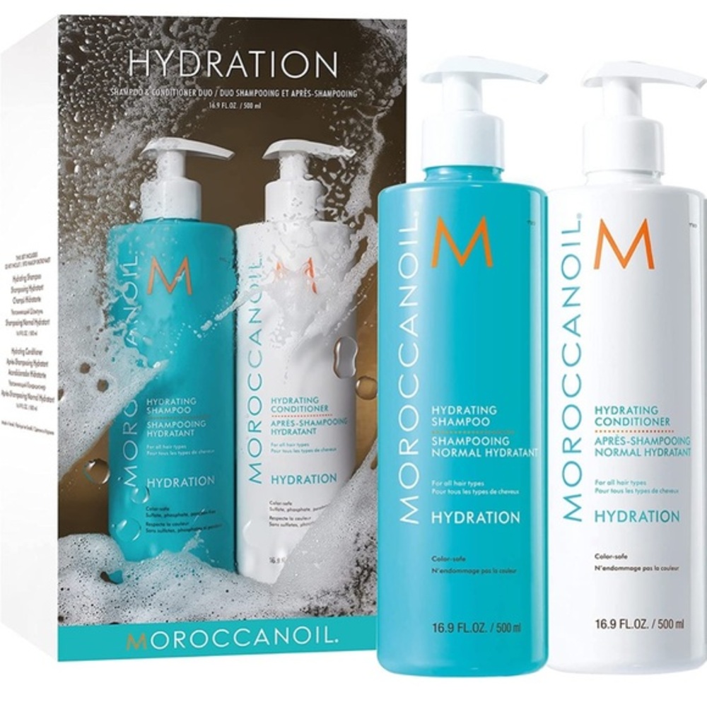Moroccanoil Shampoo & Conditioner Half-Liter Set